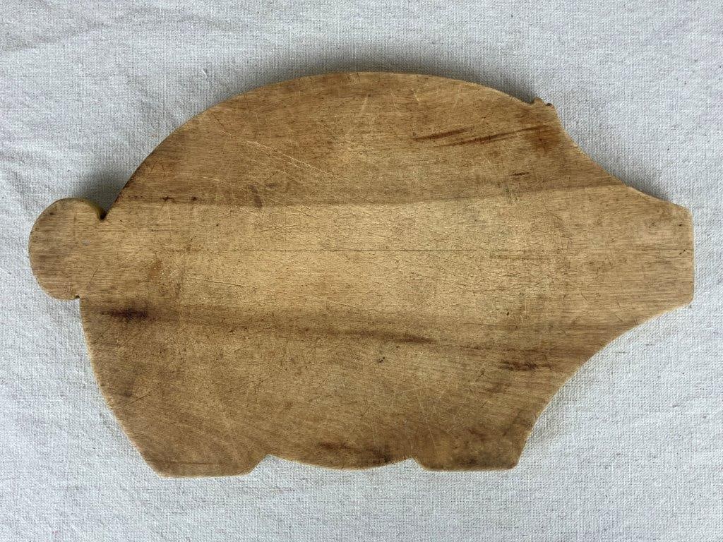Two Vintage Wood Pig Cutting Boards - 5