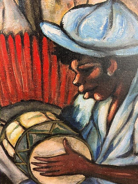 Black Americana Band Giclee - 4