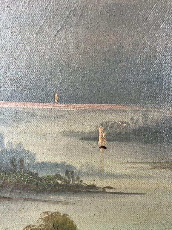 Mountain Landscape Oil Painting - 4