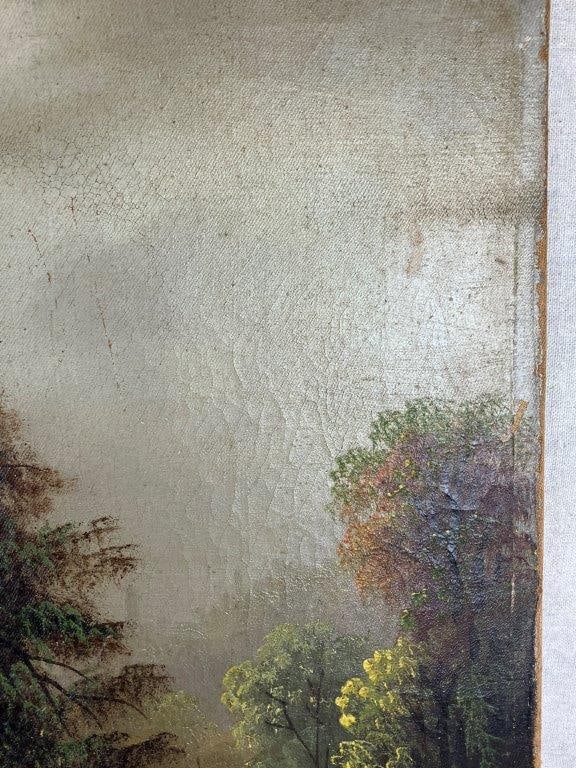 Mountain Landscape Oil Painting - 7