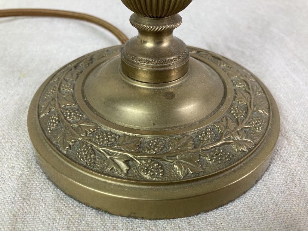 Vintage Brass Candlestick Lamp - 5