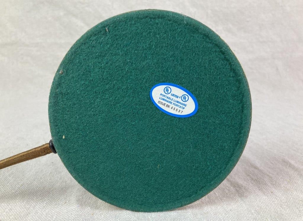 Vintage Brass Candlestick Lamp - 6