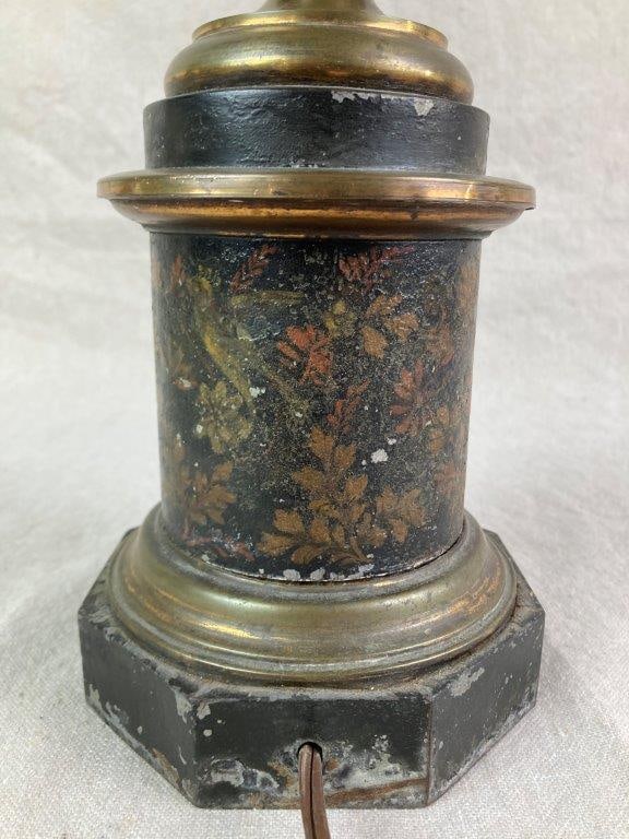 19th Century French Tole Lamp - 4