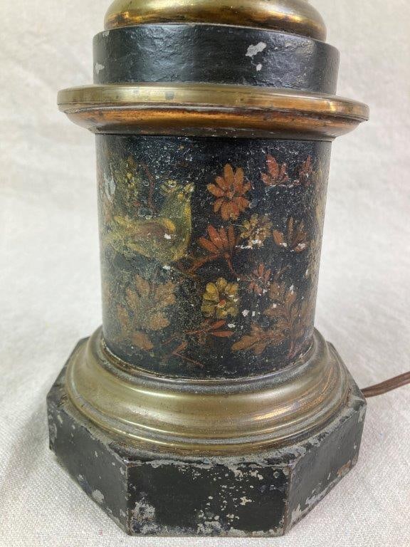 19th Century French Tole Lamp - 6