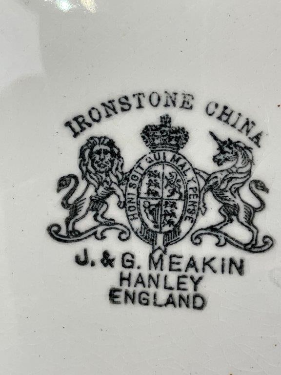 Large Ironstone Punch Bowl - 10