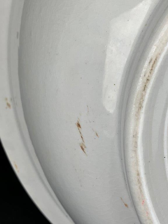 Large Ironstone Punch Bowl - 11