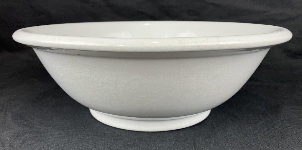 Large Ironstone Punch Bowl - 3