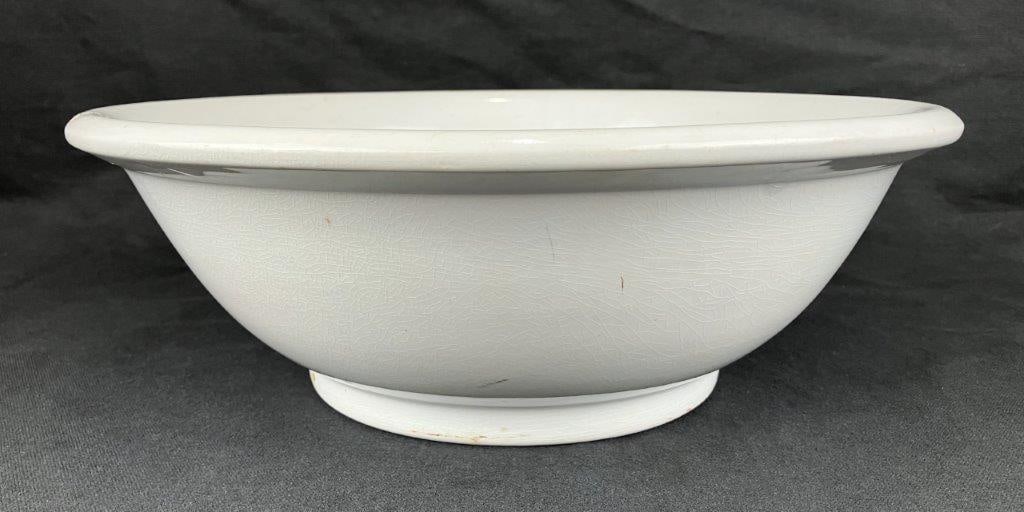 Large Ironstone Punch Bowl - 7