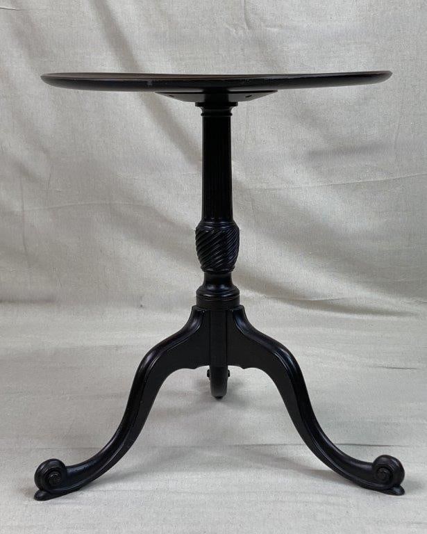 George III Mahogany Tripod Table - 3