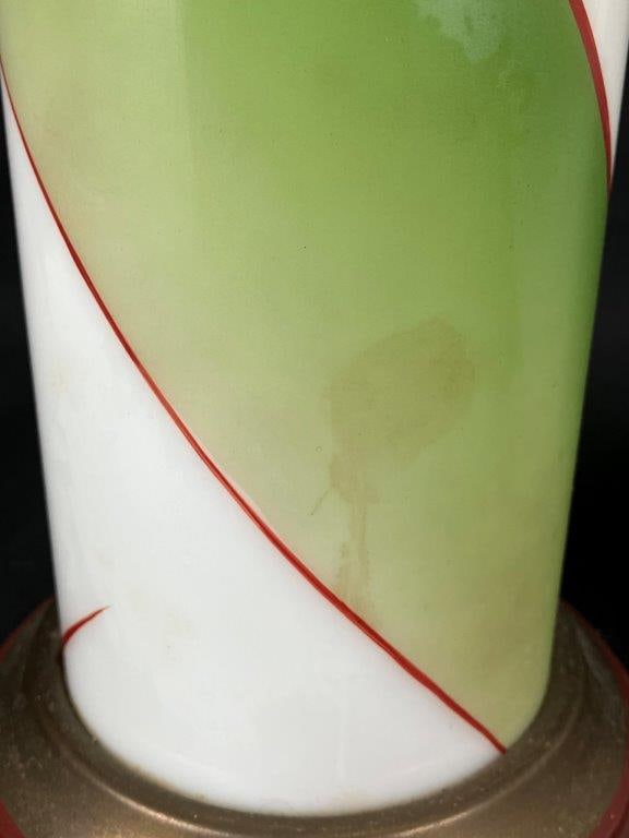 Pair of Mid Century Modern Decorated Lamps - 5