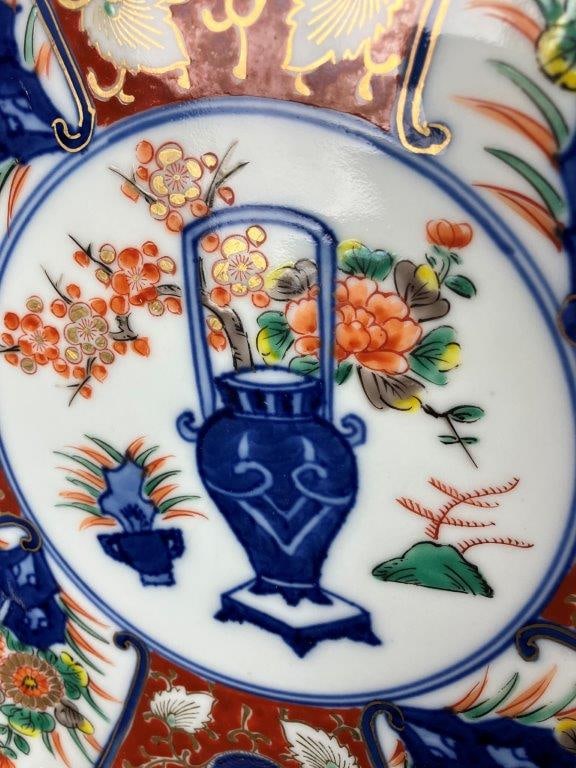 Four Imari Plates - 3
