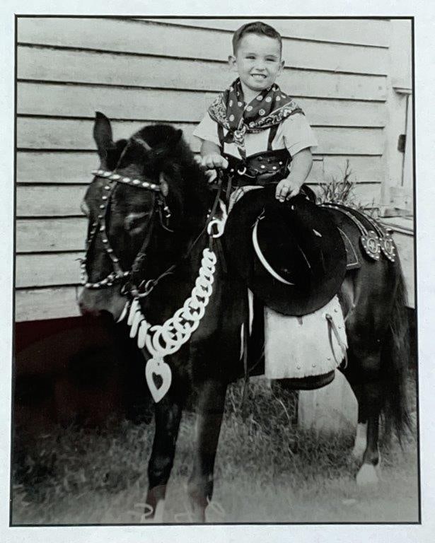 20th Century Photograph of Child on Horse - 2