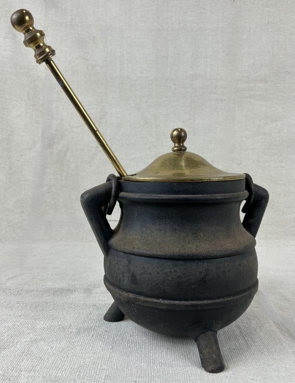 Cast Iron Fire Starter Smudge Pot - 2