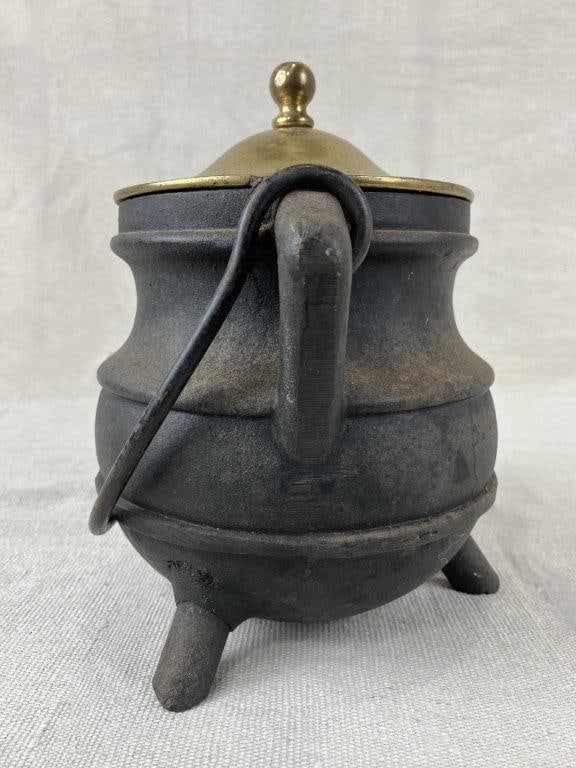 Cast Iron Fire Starter Smudge Pot - 5
