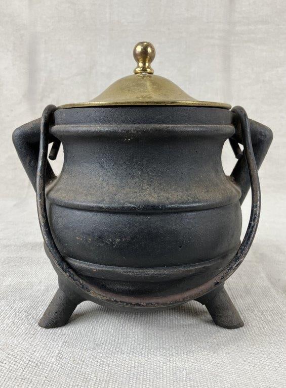 Cast Iron Fire Starter Smudge Pot - 6