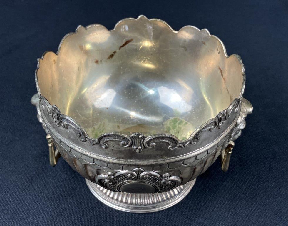 Silver-Plated Monteith Bowl - 4