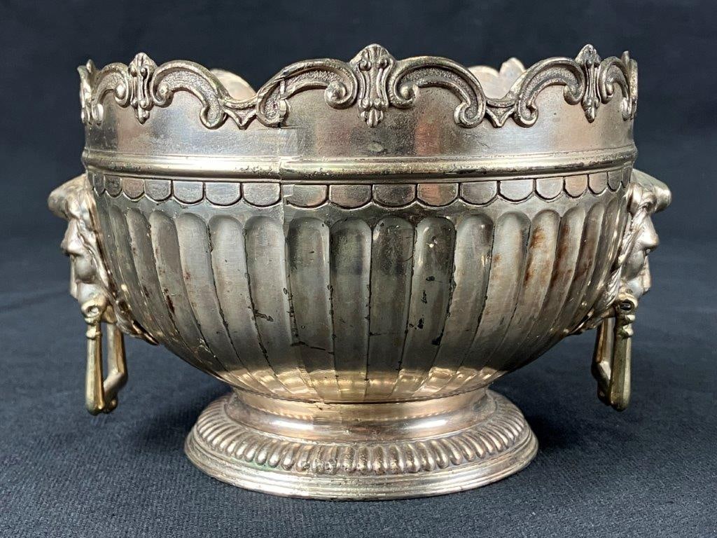 Silver-Plated Monteith Bowl - 7