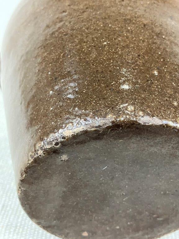 Petite Glazed Stoneware Jar - 10