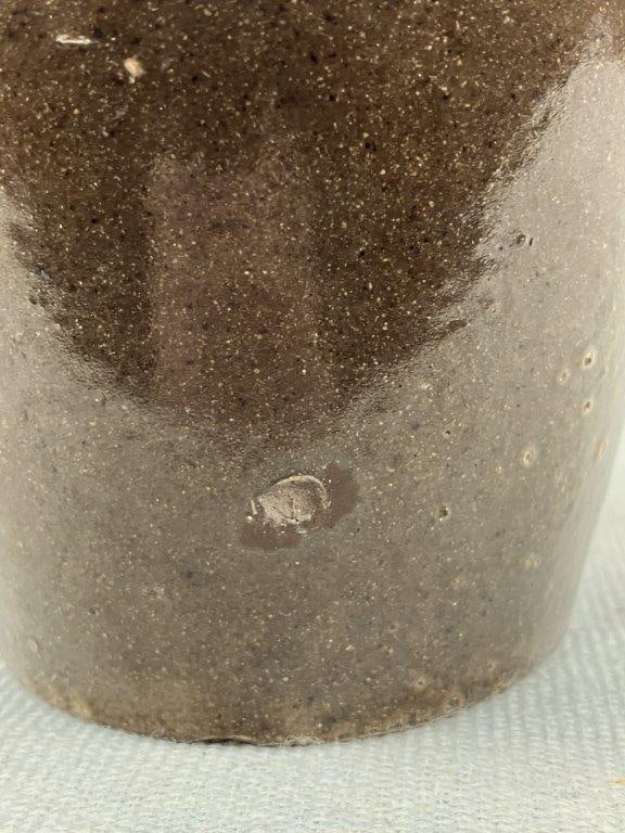 Petite Glazed Stoneware Jar - 8