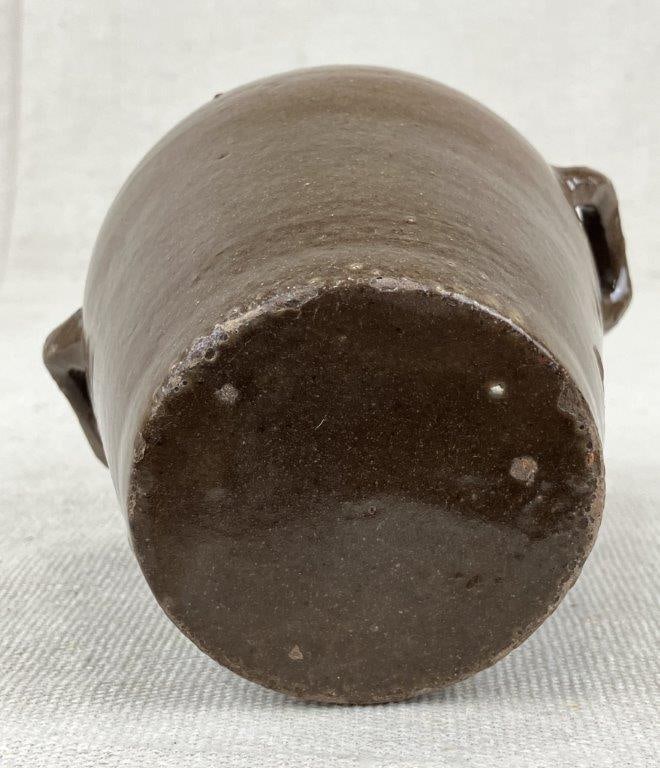 Petite Glazed Stoneware Jar - 9