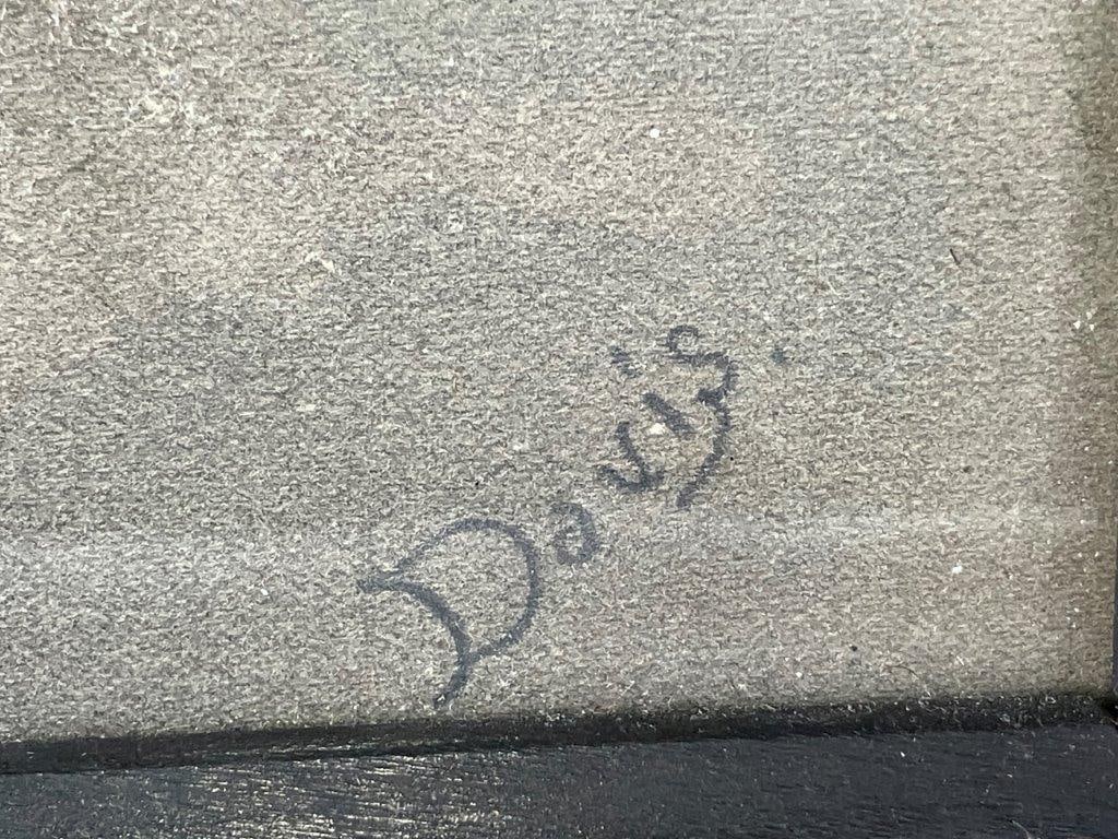 Donkey Conte Crayon Drawing - 4