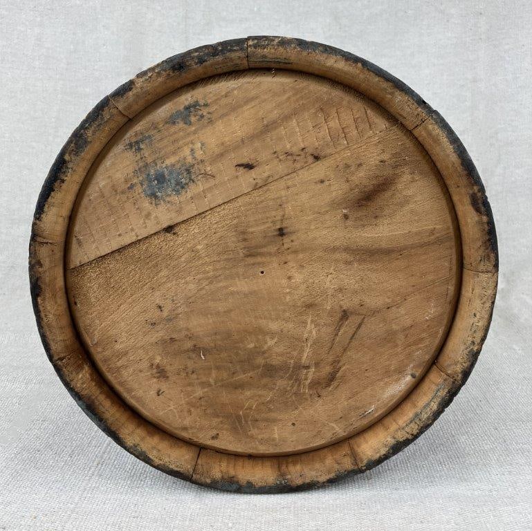 Blue Painted Firkin - 9