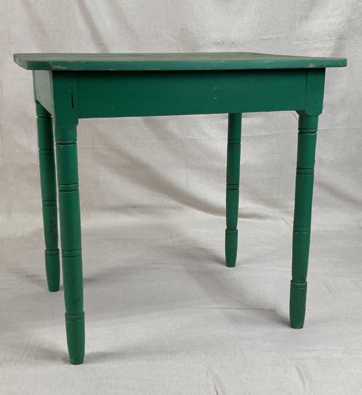 Green Painted Country Table (1 of 7)