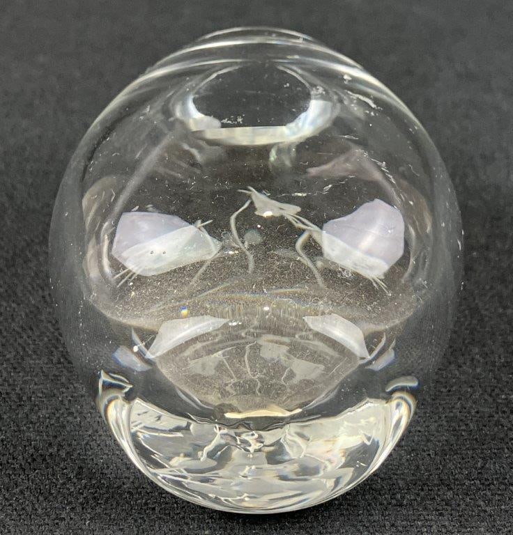 Mid-Century Modern Swedish Art Glass Bud Vase - 7