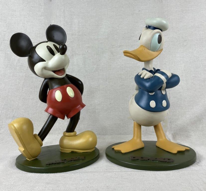 Disney Mickey and Donald Duck Figurines - 2