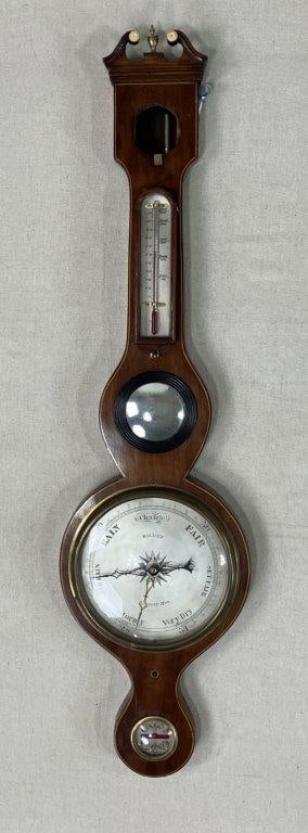 Hillier Banjo Style Barometer Thermometer (1 of 9)