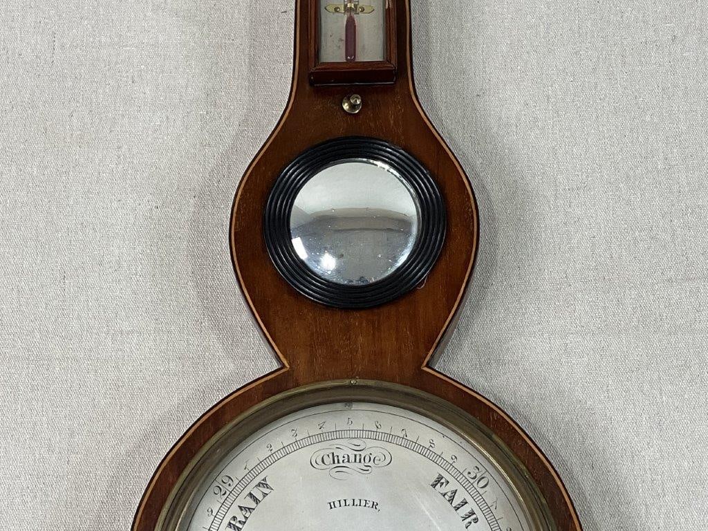Hillier Banjo Style Barometer Thermometer - 3