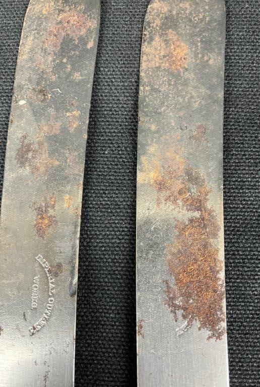 Imperial Cutlery Works Antler-Handled Forks and Knives - 5