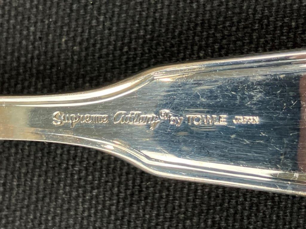 77-Piece Fiddle Shell by Towle Silverplate Flatware Set - 4