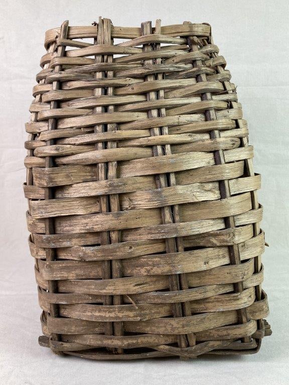 Antique Country Gathering Basket - 3