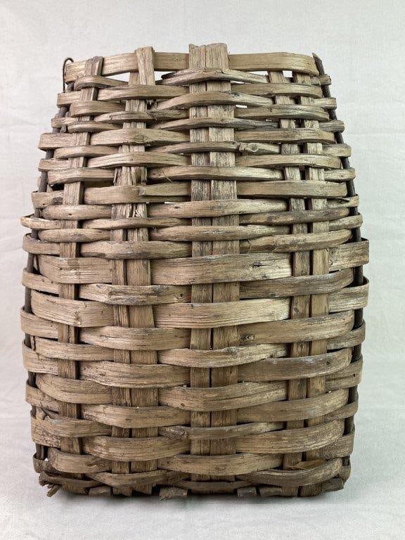 Antique Country Gathering Basket - 4