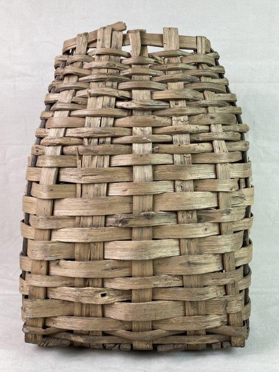 Antique Country Gathering Basket - 6