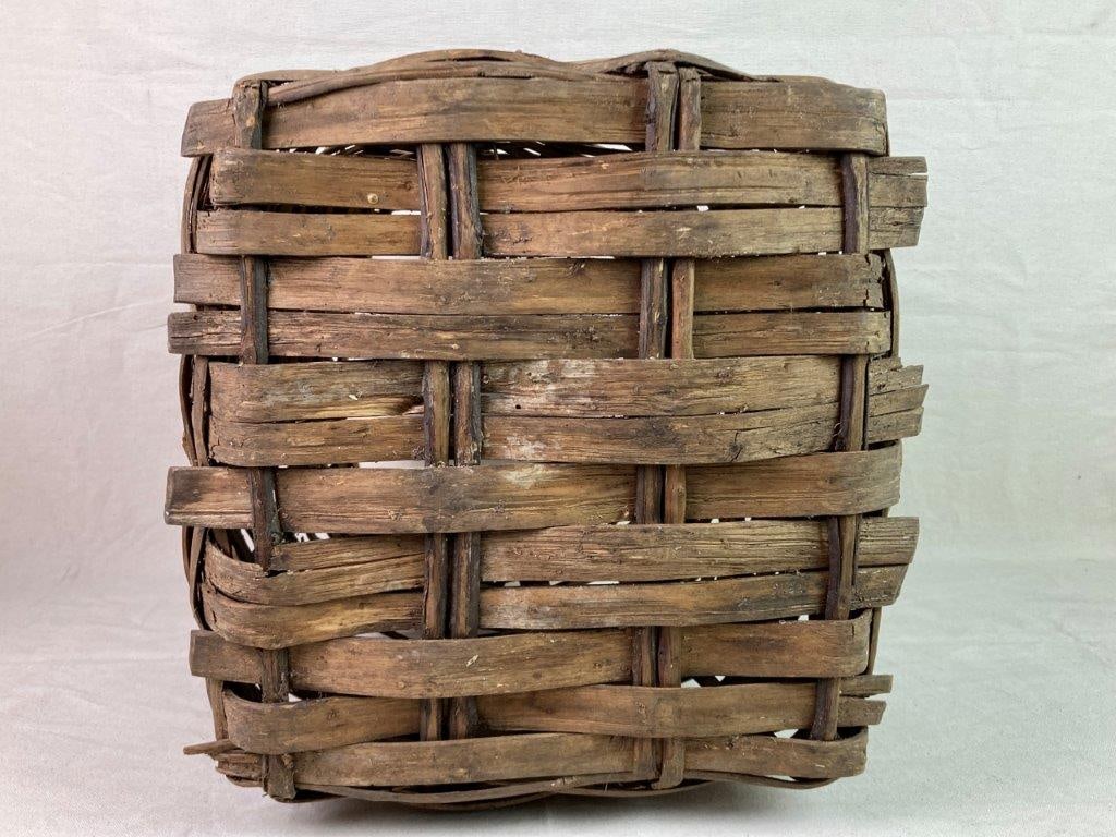 Antique Country Gathering Basket - 7