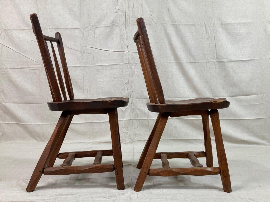 Four Oak Hunt Brand Country Chairs - 11