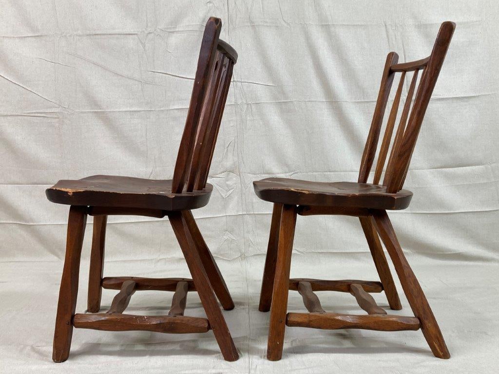 Four Oak Hunt Brand Country Chairs - 13
