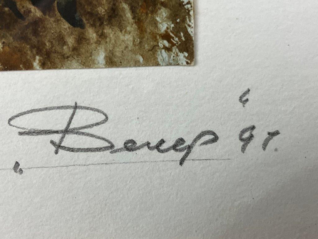 Hunting Scene Watercolor Painting - 5