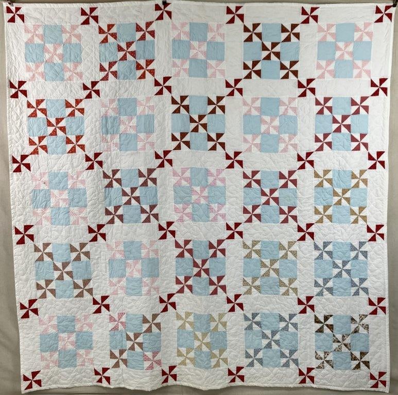 Pinwheel Pattern Quilt (1 of 8)