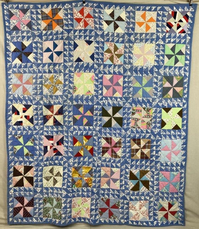 Pinwheel Pattern Quilt (1 of 11)