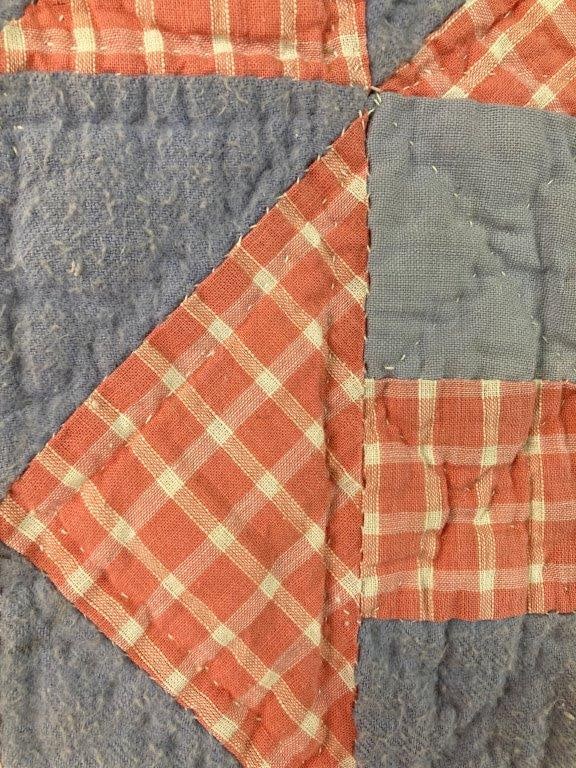 Churn Dash Pattern Quilt - 3