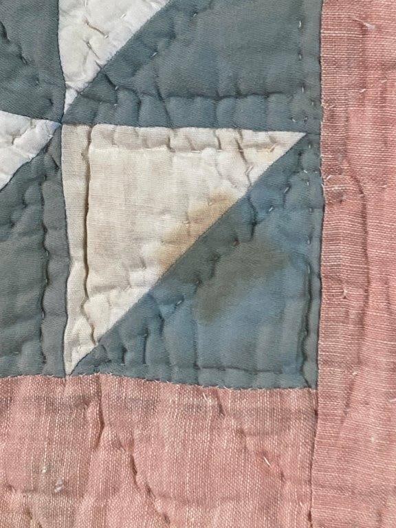 Churn Dash Pattern Quilt - 4