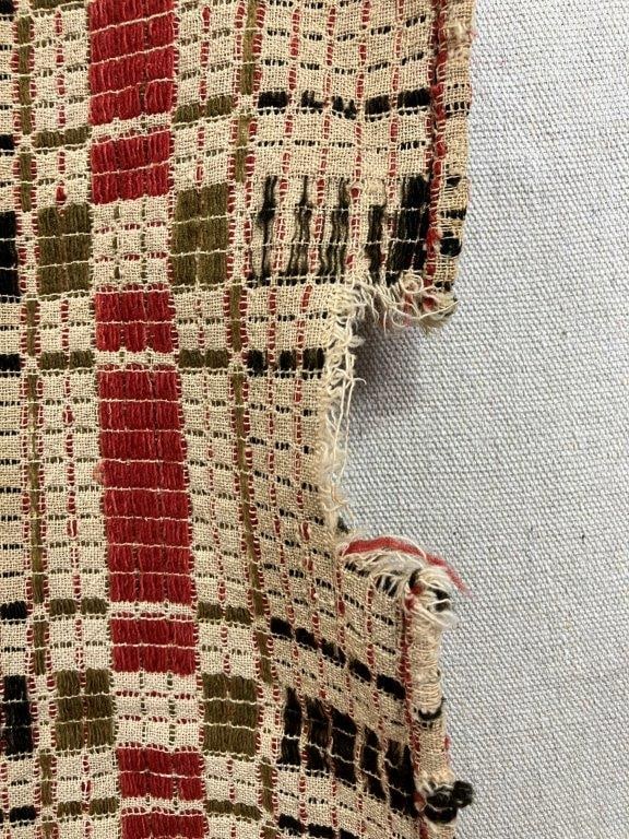 19th Century Overshot Coverlet - 3