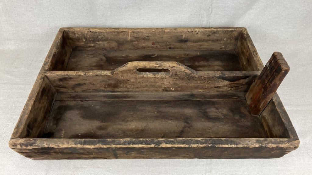 Country Wood Tool Caddy - 3