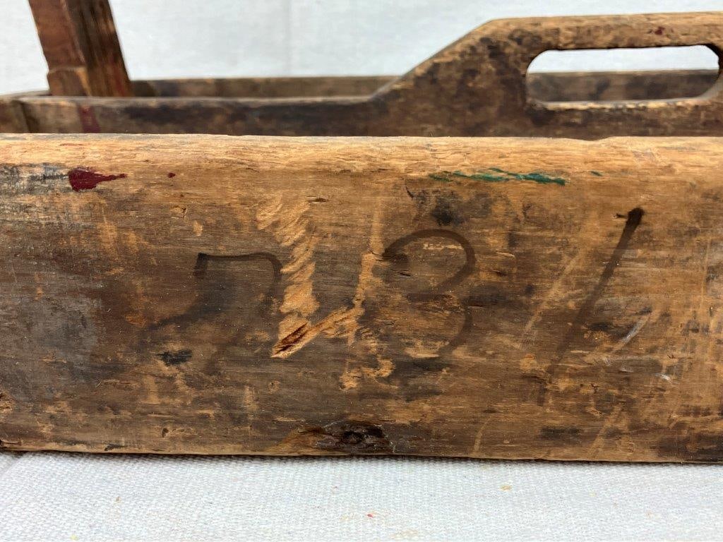 Country Wood Tool Caddy - 8
