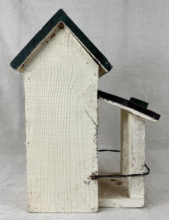 Painted Folk Art Birdhouse - 6