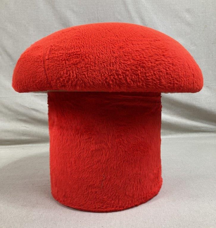 Mid Century Modern Mushroom Ottoman - 3