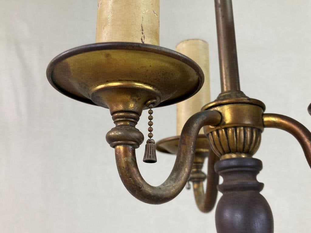 Brass and Cast Iron Floor Lamp - 3
